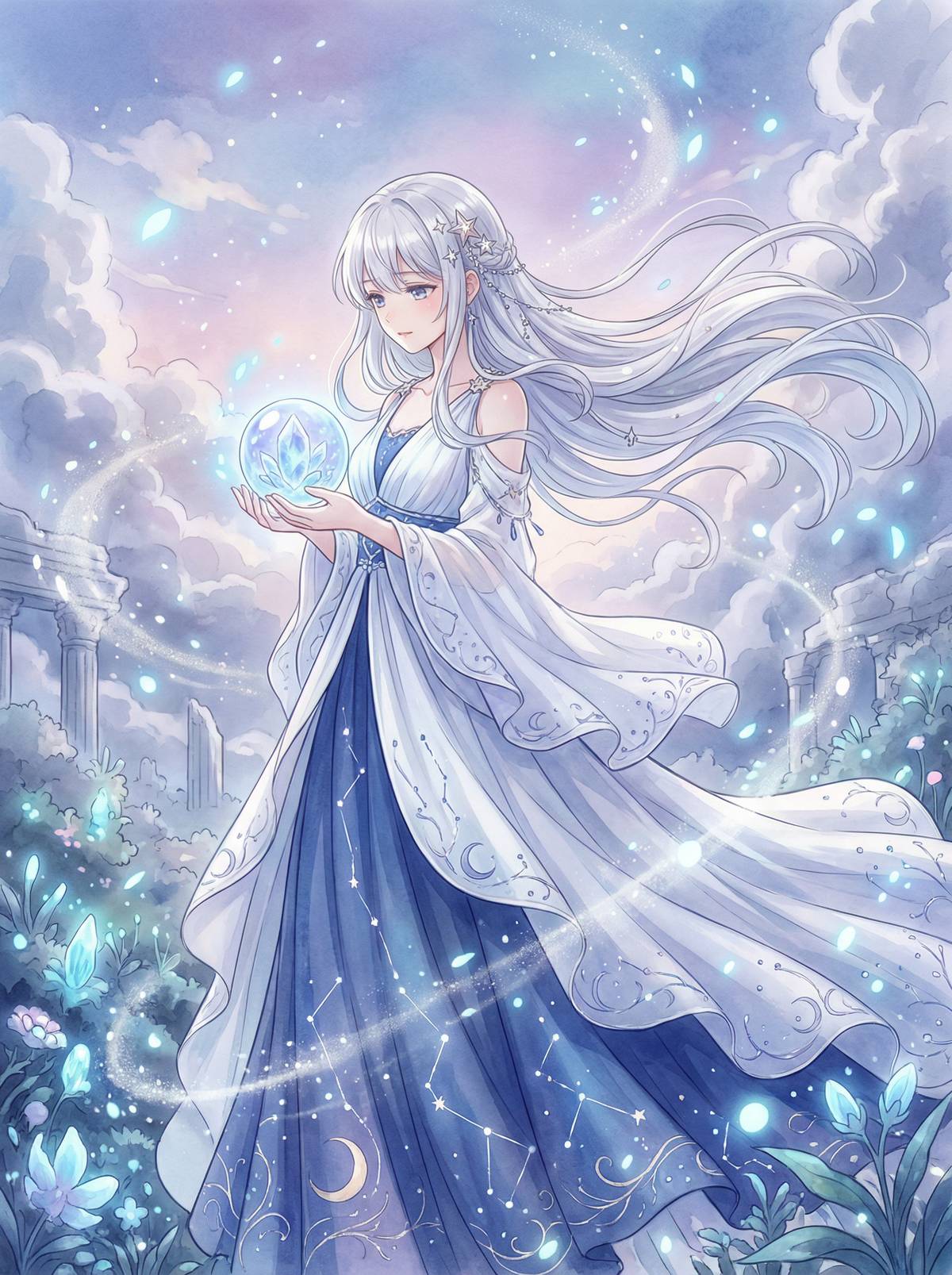 麻豆视频动漫美图-星辰少女